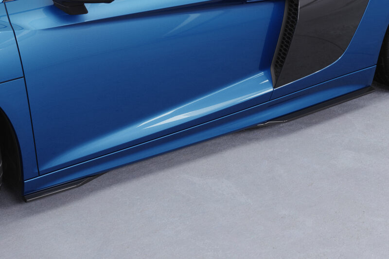 Faldones laterales para Audi R8 (Typ 4S) SS599-S Negro mate 2