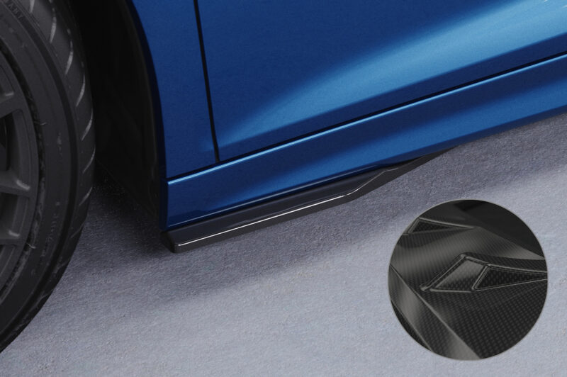 Faldones laterales para Audi R8 (Typ 4S) SS599-C Carbon look 1