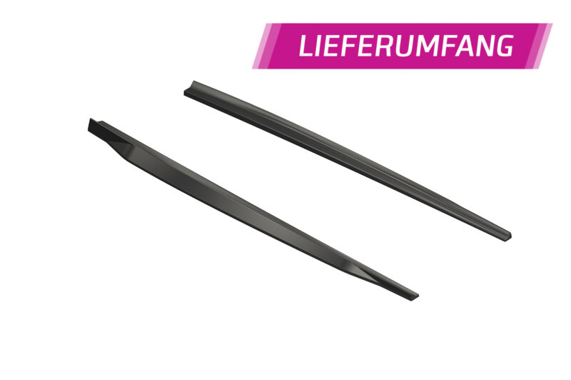 Faldones laterales para Audi A3 S-Line / S3 8V SS604-S Negro mate 5