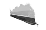 Faldones laterales negro mate para VW Golf 8 Variant SS605-S Negro mate 4