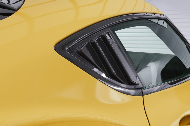 Cubre lunas laterales para Toyota GR Supra (A90) SSB001-S Negro mate 2