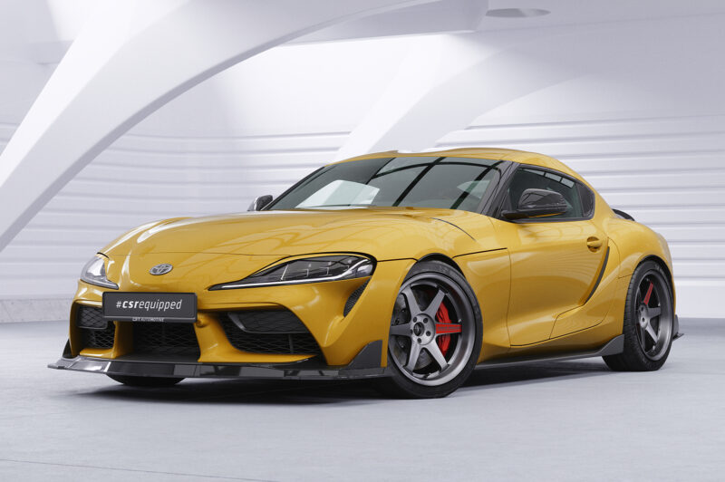 Cubre lunas laterales para Toyota GR Supra (A90) SSB001-S Negro mate 4