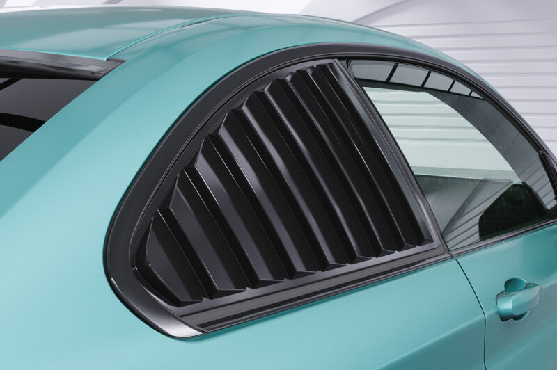 Cubiertas de lunas laterales para BMW Serie 2 F22/F87 Coupé SSB003-S Negro mate 2