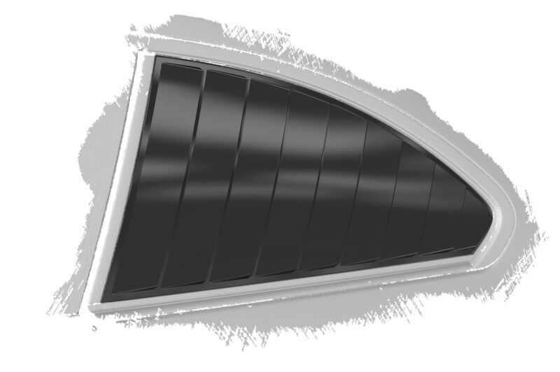 Cubiertas de lunas laterales para BMW Serie 2 F22/F87 Coupé SSB003-C