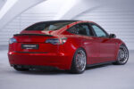 Cubiertas de ventanas laterales para Tesla Model 3 SSB005-S Negro mate 3