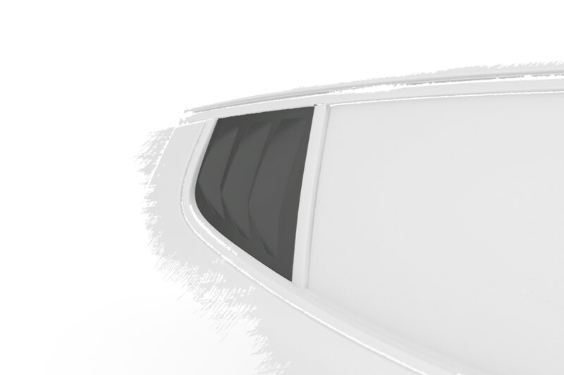 Cubiertas de ventanillas laterales para Kia Stinger GT SSB008-C