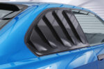 Cubiertas de lunas laterales para BMW Serie 3 E36 Coupé SSB010-S Negro mate 2