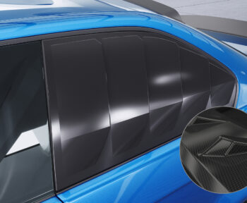 Cubiertas de lunas laterales para BMW Serie 3 E36 Coupé SSB010-C Carbon look 1