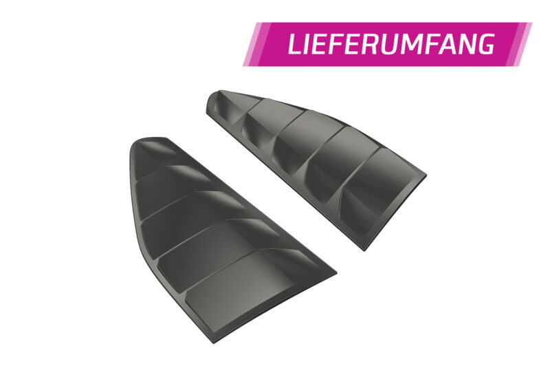 Cubiertas de lunas laterales para BMW Serie 3 E36 Coupé SSB010-C