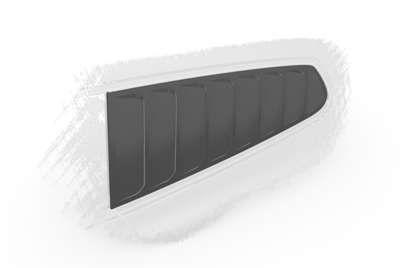 Cubiertas de ventanillas laterales para VW Scirocco 3 (Tipo 13) SSB011-C