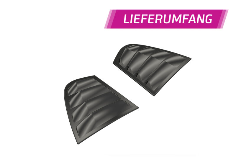 Cubiertas de lunas laterales para BMW Serie 3 F30 Sedan SSB013-C