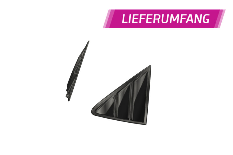 Cubre lunas laterales para Seat Leon 3 (Tipo 5F) 5 puertas SSB015-C
