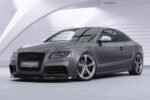 Cubiertas de lunas laterales para Audi A5 / S5 / RS5 (8T) Coupé SSB019-S Negro mate 6