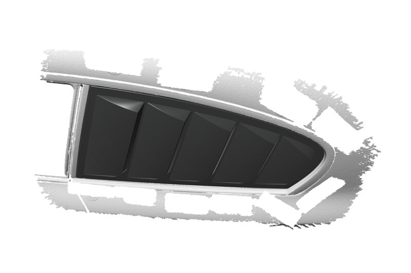 Cubre lunas laterales para BMW Serie 1 E81 SSB022-C