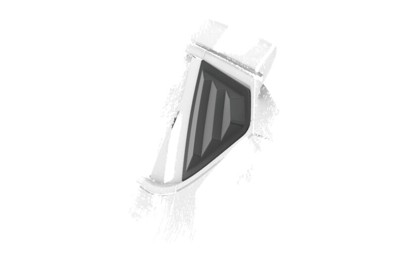 Cubiertas de ventanillas laterales para Kia EV6 SSB028-S Negro mate 4