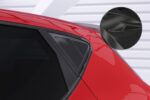 Cubiertas de lunas laterales para Seat / Cupra León 4 (tipo KL) hatchback SSB029-C Carbon look 1