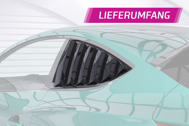 Cubiertas de ventanillas laterales para Opel Astra J GTC SSB031-C