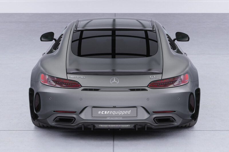 Cubiertas de lunas laterales para Mercedes-Benz AMG GT (190) SSB036-S Negro mate 6