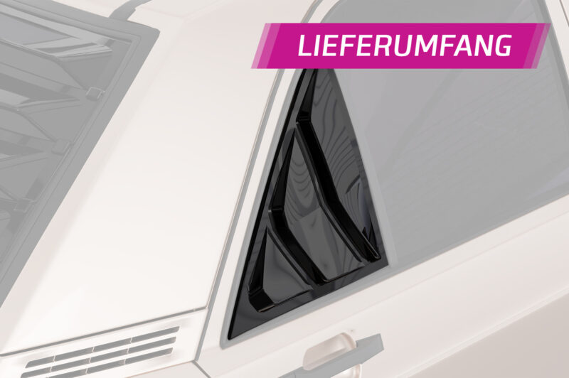 Cubiertas de ventanillas laterales para Mercedes Benz W201 / 190 sedán SSB037-C