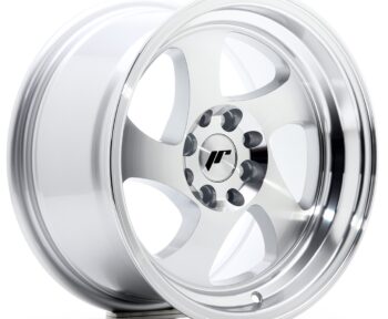 Llanta Japan Racing JR15 15x8 ET20 4x100/108 Silver Machined Face