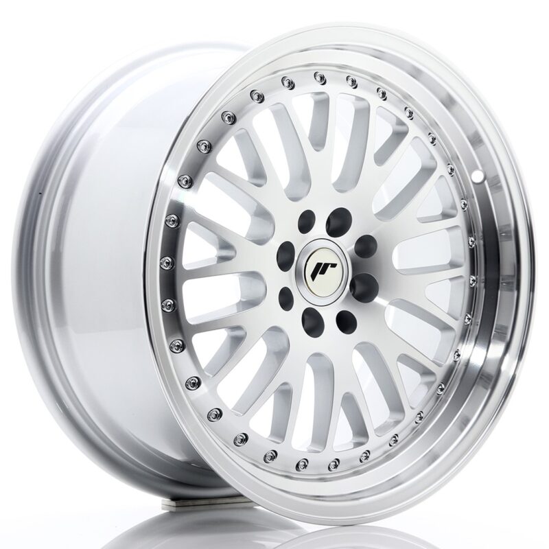 Llanta Japan Racing JR10 17x8 ET20 4x100/108 Silver Machined Face