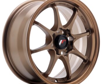 Llanta Japan Racing JR5 15x7 ET35 4x100 Dark Anodized Bronze