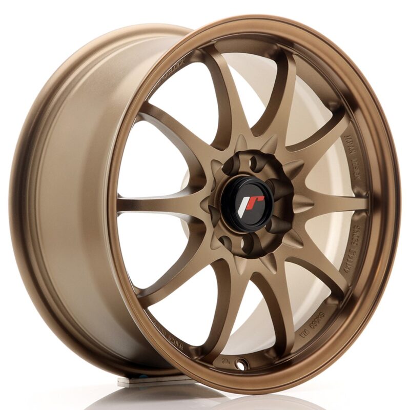 Llanta Japan Racing JR5 16x7 ET30 4x100/108 Dark Anodized Bronze