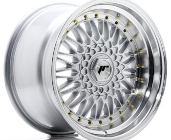 Llanta Japan Racing JR9 17x10 ET20 4x100/108 Silver w/ Machined Lip