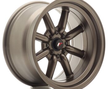 Llanta Japan Racing JR19 16x9 ET-15 4x100/114 Matt Bronze