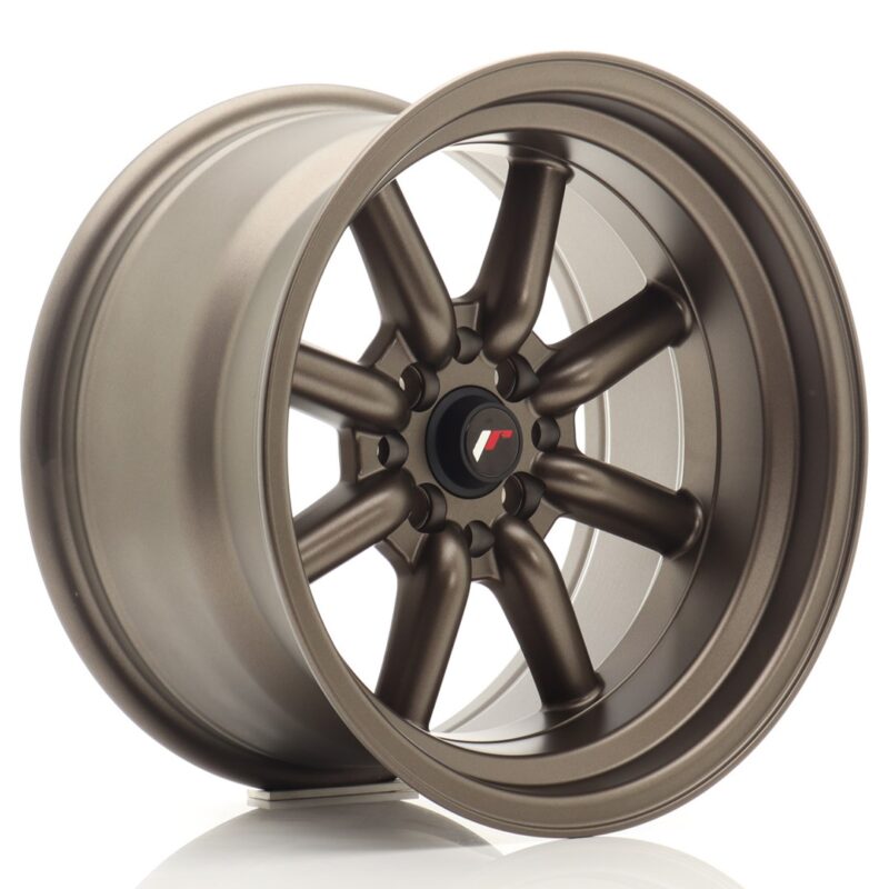 Llanta Japan Racing JR19 16x9 ET-15 4x100/114 Matt Bronze
