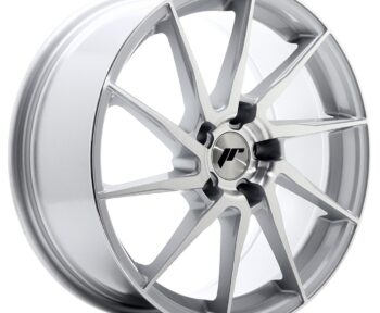 Llanta Japan Racing JR36 18x8 ET35 5x120 Silver Brushed Face