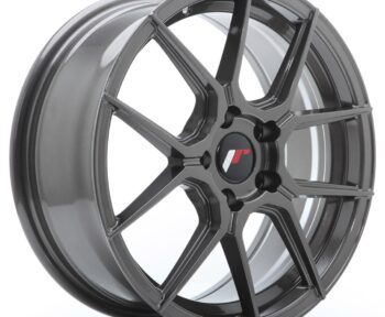 Llanta Japan Racing JR30 17x7 ET35 5x120 Hyper Gray