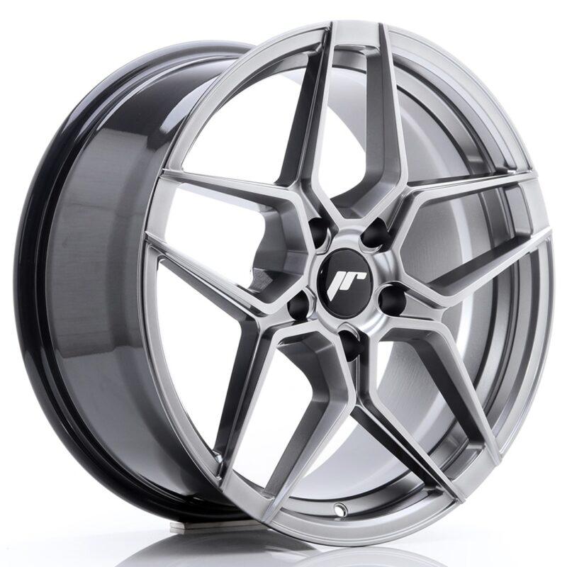 Llanta Japan Racing JR34 18x8 ET35 5x120 Hyper Black