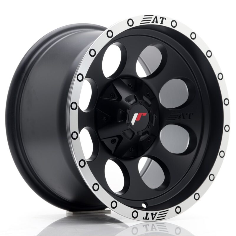 Llanta Japan Racing JRX4 16x9 ET0 5x127 Matt Black w/ Machined Lip