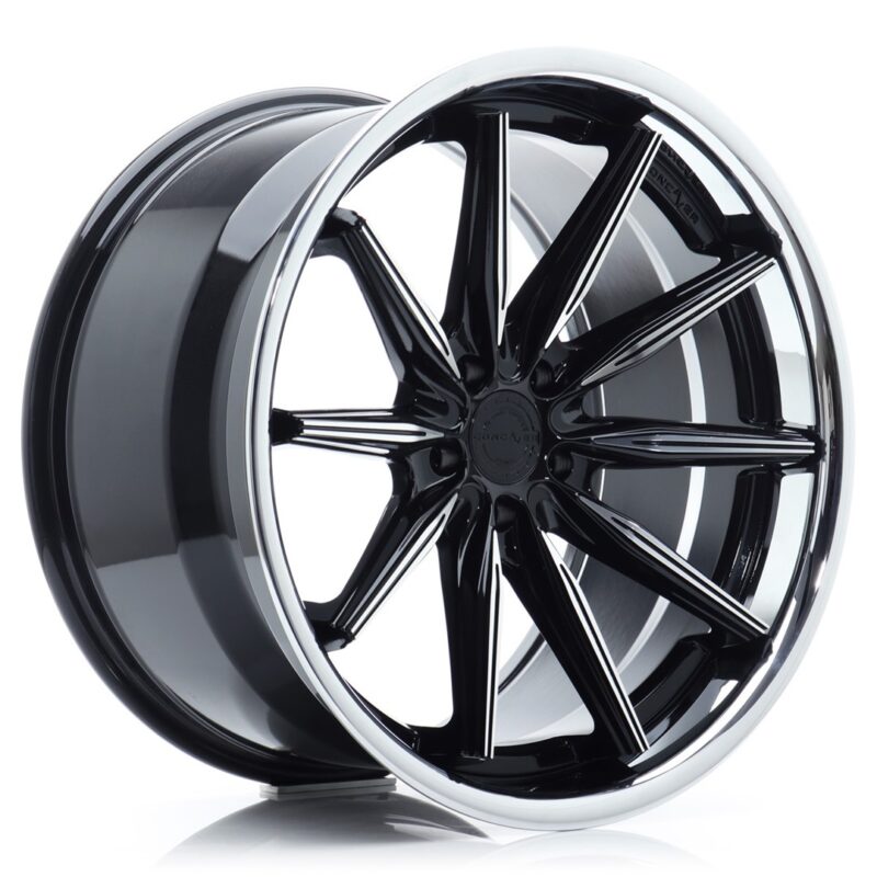 Llanta Concaver CVR8 20x10 ET47 5x112 Black Diamond Cut