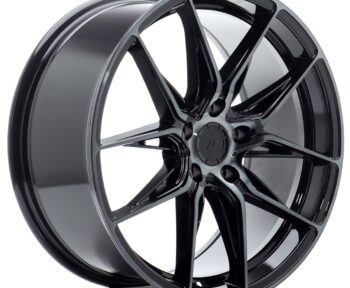 Llanta Japan Racing JR44 18x8 ET42 5x112 Black Machined w/ Tinted Face