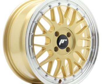 Llanta Japan Racing JR23 16x7 ET20 4x100 Gold w/ Machined Lip
