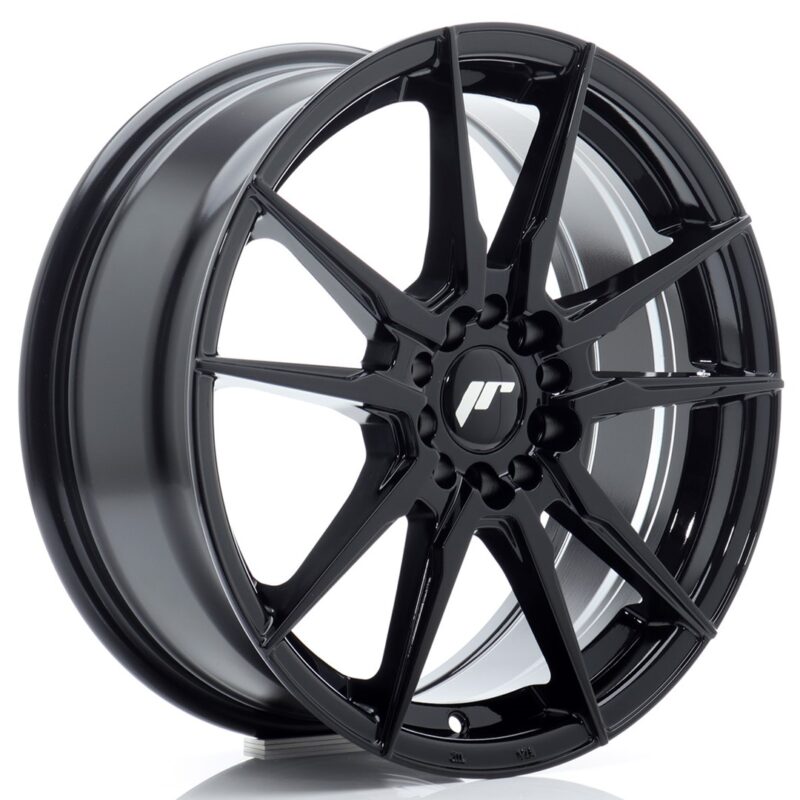 Llanta Japan Racing JR21 17x7 ET25 4x100/108 Gloss Black