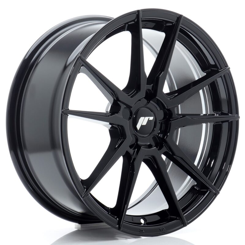 Llanta Japan Racing JR21 18x8 ET37 5x100 Gloss Black