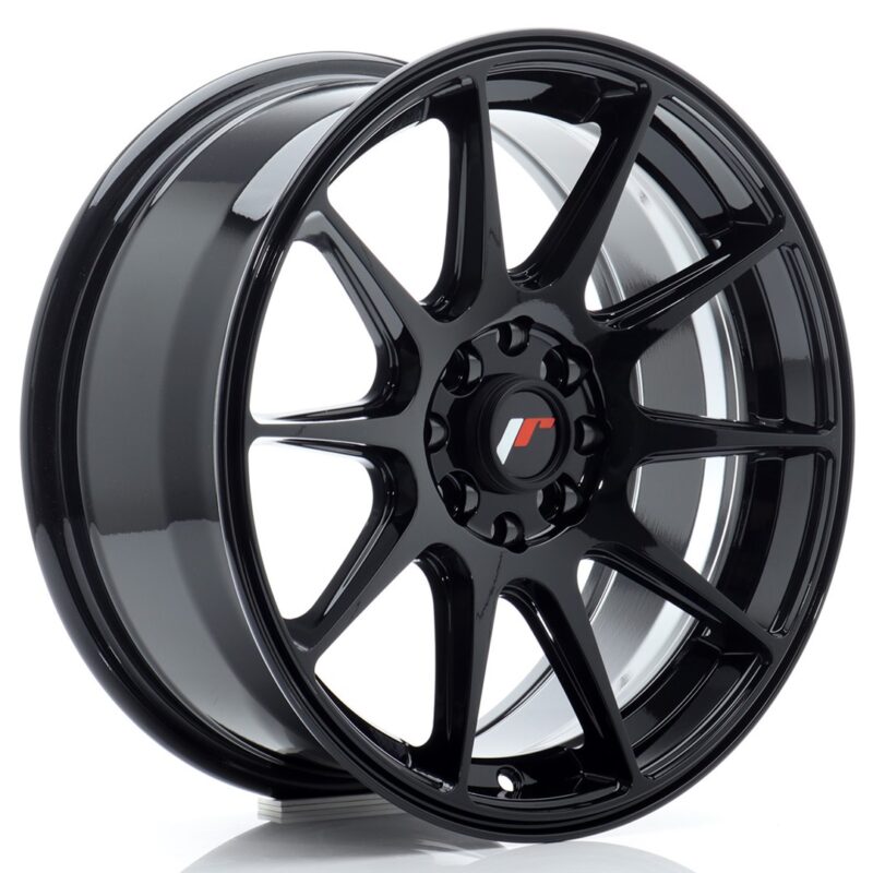 Llanta Japan Racing JR11 16x7 ET25 4x100/108 Gloss Black