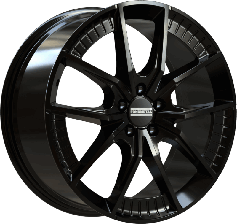 Fotografía de llanta FONDMETAL ELATHA GLOSSY BLACK