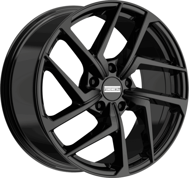 Fotografía de llanta FONDMETAL TAARA GLOSSY BLACK