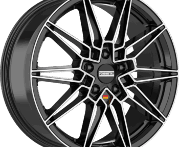 Fotografía de llanta FONDMETAL THOE GLOSSY BLACK MACHINED