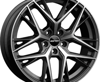 Fotografía de llanta GMP LUNICA MATT ANTHRACITE DIAMOND