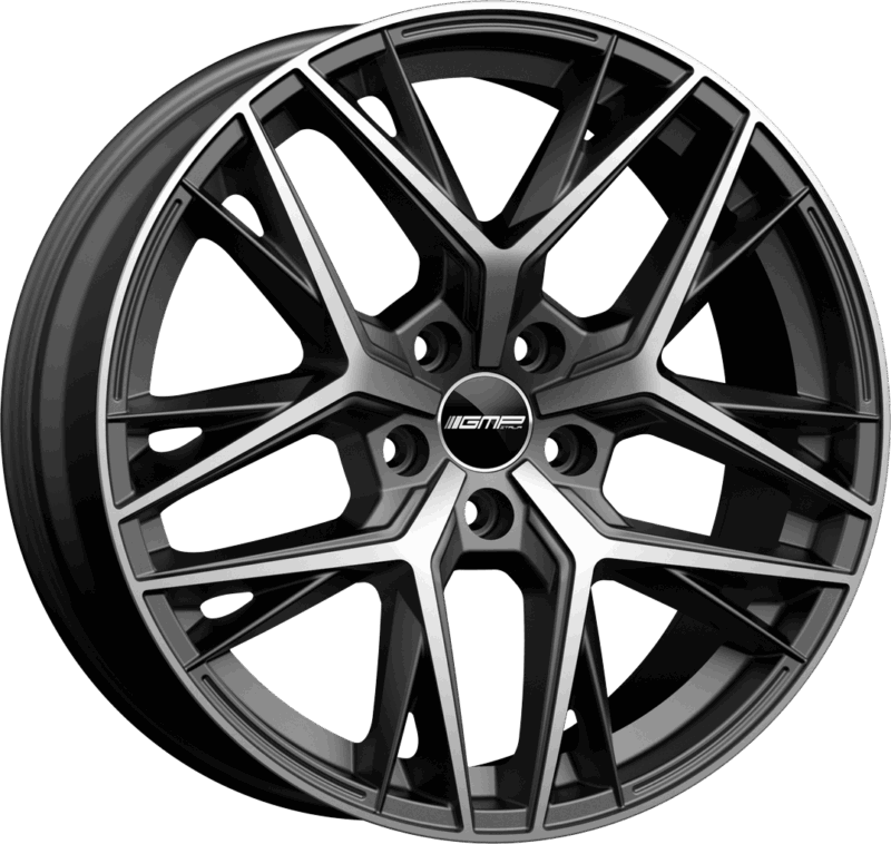 Fotografía de llanta GMP LUNICA MATT ANTHRACITE DIAMOND