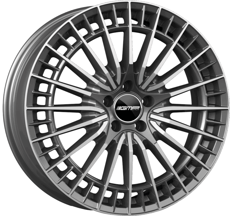 Fotografía de llanta GMP QSTAR ANTHRACITE DIAMOND