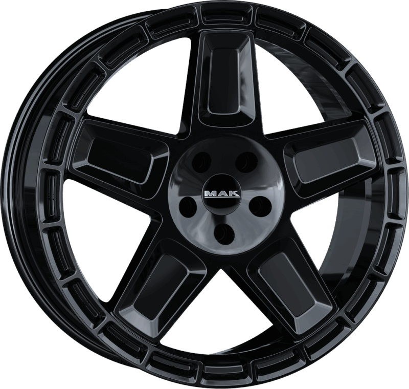 Fotografía de llanta MAK TREK GLOSS BLACK