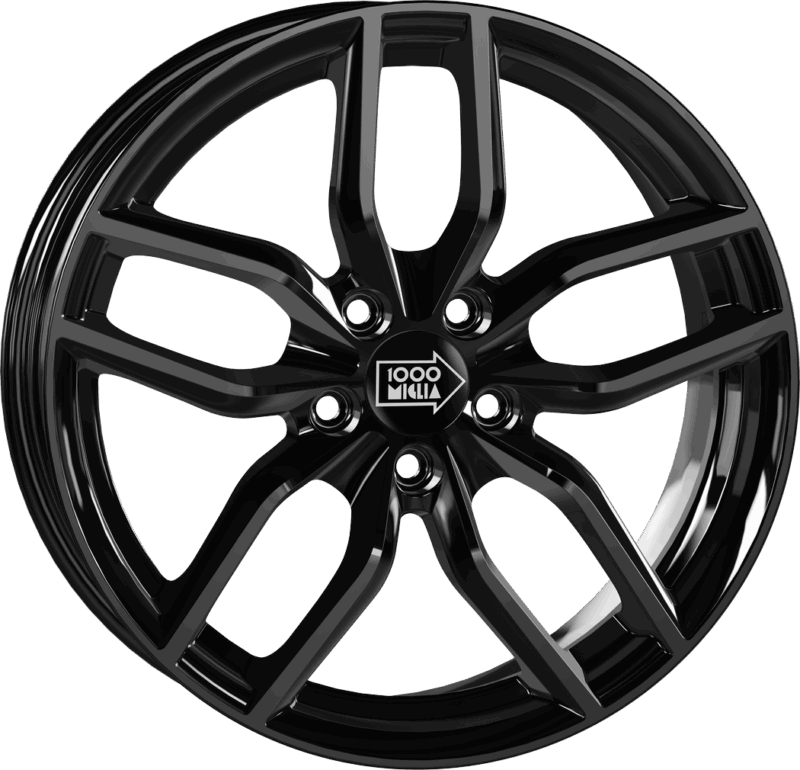Fotografía de llanta MILLE MIGLIA MM039 GLOSS BLACK