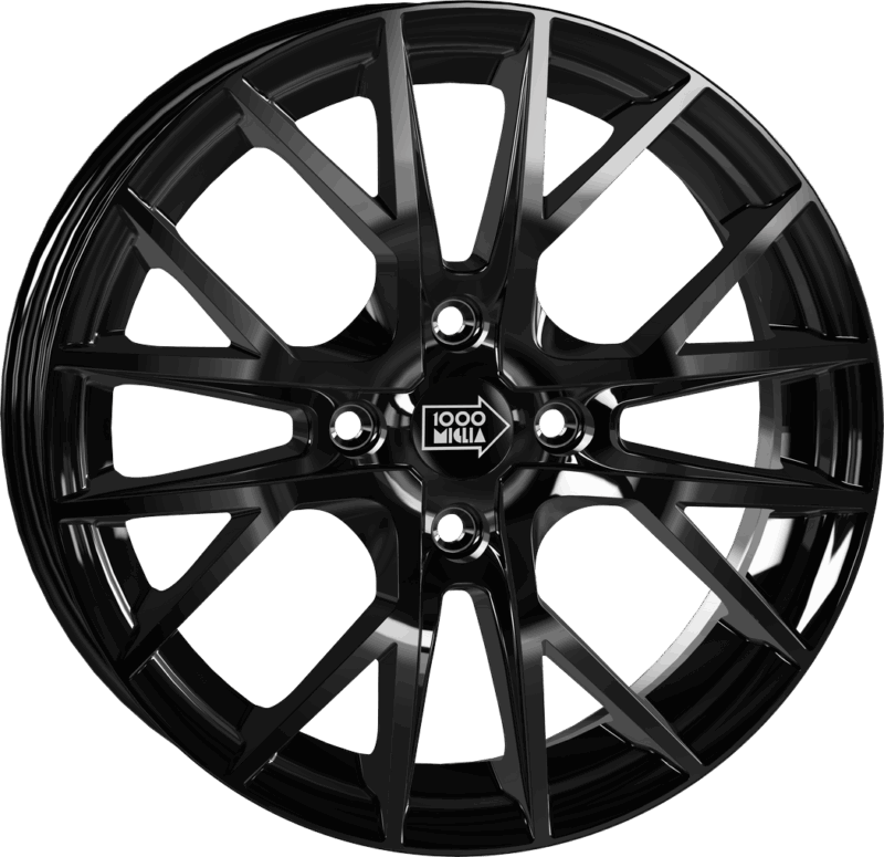 Fotografía de llanta MILLE MIGLIA MM1009/4 GLOSS BLACK
