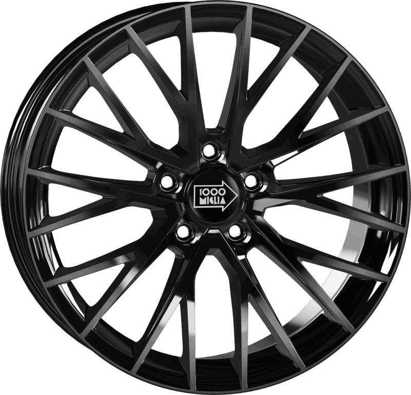 Fotografía de llanta MILLE MIGLIA MM1009 GLOSS BLACK